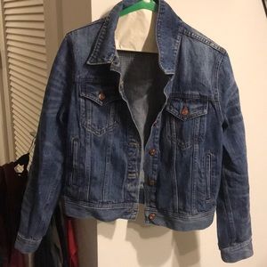 Jcrew denim jacket size L